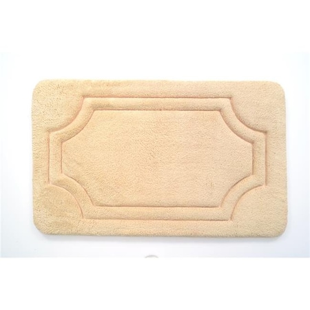 21 X 34 In. Luxurious Memory Foam Bath Mat With Water Shield Technology - Biscotti Beige